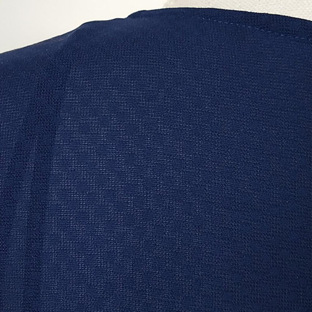 Donna Morgan 3/4 Sleeve Drop Waist Chiffon Dress 4P - Picture 8 of 11